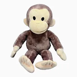 Curious George Kohls Cares Brown Plush Monkey Stuffed Toy 15.5 in tall.This curious George plush is in great pre-owned...