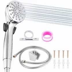 【Functional and Stylish RV/ Camper Shower Head】This RV upgraded handheld shower head kit is in a sleek and stylish...