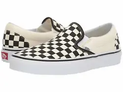 VANS Classic Slip-On Black&White Checkerboard Shoes.