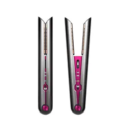 Unlike conventional straighteners that use solid plates, the Dyson Corrale™ straightener is the only straightener...