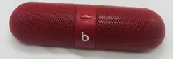 Beats by Dr. Dre Pill Portable Red Speaker - For Parts Only Not Working. In not working condition for parts. It looks...
