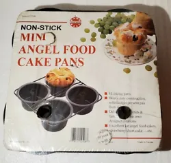 This hard to find product has 4 linking pans where you can make mini Angel Food Cakes, strawberry Shortcakes etc. It is...
