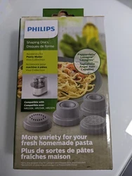 Philips Pasta Maker shaping Discs Angel Hair Lasagna Capellini Tagliatelle NIB.  Free shipping