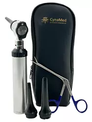 NEW Bright LED light. Perfect Kit for removing foreign bodies. The heart of any otoscope is in its lens. The lens is...