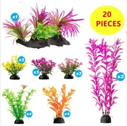 MAINTENANCE FREE Fake fish supplies are a lot easier to maintain than real fish plants. Simply wash with warm water and...