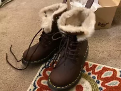 Brand New Dr. Martens Womens 1460 Kolbert WINTERGRIP FAUX FUR Lined Boots. Unisex 5. Two ways of wearing. Only ship...