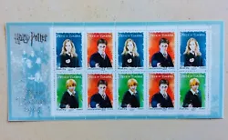 France 2007 neuf YT BC4024a. Carnet de 10 timbres Harry Potter. HARRY POTTER HERMIONE RON. HARRY POTTER.