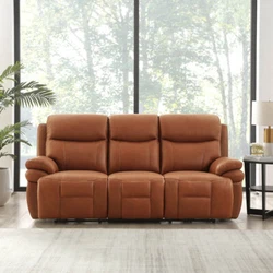 Redefine your living space with the elegant and stylish Springdale Top Grain Leather Zero Gravity Power Motion...