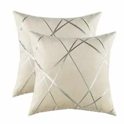 For a luxuriously classic style, our GIGIZAZA Jacquard Square Pillow Pair is the perfect touch to your decor. These...