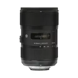 SIGMA 18-35mm F1.8 DC HSM is the first zoom lens ever to achieve a maximum aperture of f1.8 throughout the zoom range....
