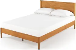 Form Factor platform bed. Included Components Headboard, Foundation, Wood Slats. Style Classic, Mid Century. Fabric...