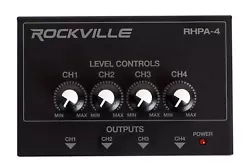 How To Set Up Your RHPA4 Video of RHPA4 Rockville RHPA4 4-Channel Professional Headphone Amplifier. Item Code: RHPA4....