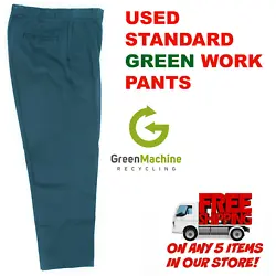 Used Work Pants Dungarees Cintas Redkap Unifirst G&K Cargo Brown. Used Work Pants Cintas Redkap Unifirst G&K Navy Blue...