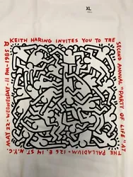 The Keith Haring Foundation. 100% Authentic from Uniqlo. All products are pictured are the exact products for sale....