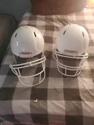 riddell football helmet White.