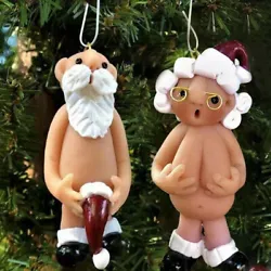 2pcs Christmas Decorations. Made of high material, with vivid color and durability.