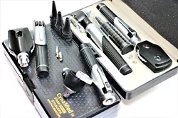 Professional physicians 3.25V otoscope, ophthalmoscope, E.N.T diagnostic kit. MINI FIBER OPTIC OTOSCOPE OPTHALMOSCOPE...