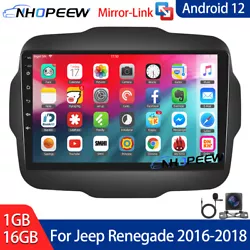 For Jeep Renegade 2016-2018. Built-in WIFI: connect to WIFI, you will find a new world, the most convenient is the...