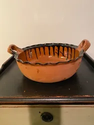 Authentic handmade clay baking dish. Condition is New. Shipped with USPS First Class Package.