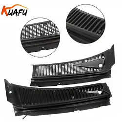 Outer Windshield Window Wiper Cowl Cover For 1999-2007 Ford Super Duty&2000-2005 Ford Excursion. 2-Piece Wiper Cowl...