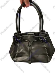 Beautiful NINE WEST Accessories AND Vegan leather black w/white stitching hobo y2k bag.In beautiful condition - perhaps...