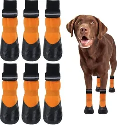 Size XL 2.14 - 2.24in, Sock Height 6.1in, Grip Width 1.8in. It is convenient and easy to use. INDOOR DOG SOCKS: The dog...