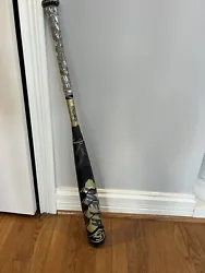 Louisville Slugger Meta BBCOR 32/29 Used.. There is some pine tar on the gold part of the handle. It is included in the...
