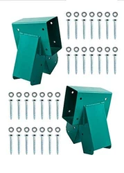 🌈Product Specifications:2 swing set brackets, 28pcs wood screws and 28pcs washers.