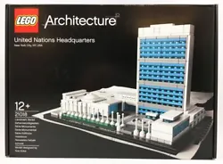 AR0015006 - LEGO Architecture Ref.21018 - United Nations Headquarters. ”Now you know… and knowing is half the...