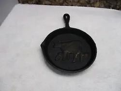   Farmhouse Cast Iron Skellett Wall Hanging Dairy Cow Frying Pan 8