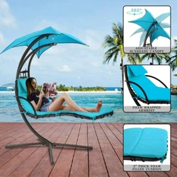 The umbrella is designed to be used with hanging lounge canopies that have a 4-spoke umbrella, as it has four places...