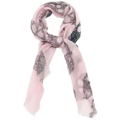 Style: Neckerchief, Hair Accessory. Color/Pattern: Ballet Pink with Scattered Skulls, interspersed with Dark Grey,...