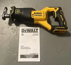 DeWalt DCS382B 20V MAX XR Brushless Cordless Reciprocating Saw, Tool Only. Condition is brand new out of combo kit...