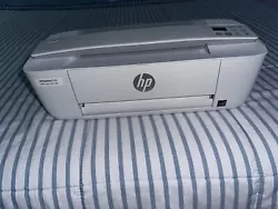 In EnglishHP DeskJet 3752 All-in-One Printer. Missing power cable. Comes with 1 Black ink cartridge. Willing to...