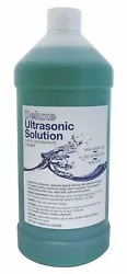 Biodegradable, non-ammoniated cleaner. 1 Gallon of Concentrated Ultrasonic solution makes up to 40 gallons! Deluxe...