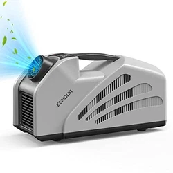 It is especially suitable for camping, RV trailer and car. 【❄PORTABLE & ENERGY-SAVING】This RV air conditioner is...