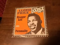 Lloyd Price 45 import Stagger Lee Germany 1980 Reissue Personality. Record and sleeve excellent condition. All records...