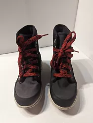 Sorel Womens Explorer 964 Black Snow Boots Size 7.