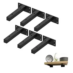 👨‍🔧 Widely Used: Our decorative shelf brackets are perfect for creating a floating shelf, book ledge, bike...