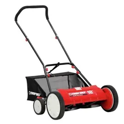 Troy-Bilt TB18R 18 in. Reel Lawn Mower. TB18R 18 in. Reel Lawn Mower - 15A-3100B66. Reel mower ideal for smaller yards...