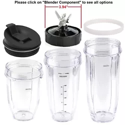 These parts only Compatible with 900W 1000W Nutri Ninja Auto-iQ Blenders. There are two types of blade that fit Nutri...