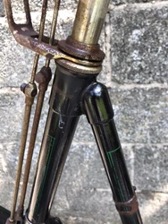 Ancien velo bsa circa 1920.