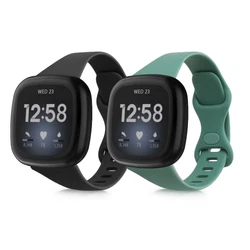 COMPATIBILITÉ : Compatible avec Fitbit Versa 4 / Sense 2 / Versa 3 / Sense. 2x bracelet compatible avec Fitbit Versa 4...