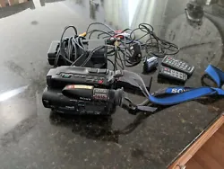This auction is for a Sony CCD-TR71 Video 8 Camcorder Video Camera that I purchased at an estate.  Being sold as-is...