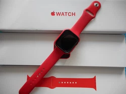 APPLE WATCH SERIE 6 RED PRODUCT 32Go - 44 MM. Profil inférieur à 10 pas la peine denchérir vos enchères seront...