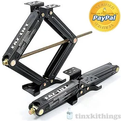 Leveling Scissor Jack 24in 2pc Features Includes two scissor jacks and one scissor jack socket for power drill....