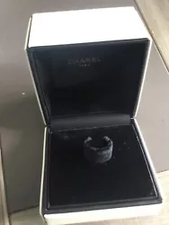 Chanel: VINTAGE BOITE ECRIN Ring Box POUR BAGUE BIJOUX Bon état / good condition : Voir photos / see pictures