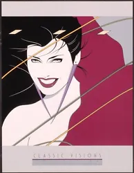 This is a beautiful Open Edition Lithograph Fine Art Print by Patrick Nagel 1946 - 1984. Its overall size is a large...