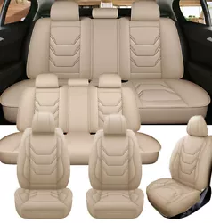 Universal Fit: Car Seats Cover has been greatly improIt will compatible for most vehicle of 5 seats cars SUV pick-up...