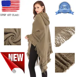 Be creative with this poncho. You can wear it as a wrap-around skirt, a fashionable shawl to give length to your upper...